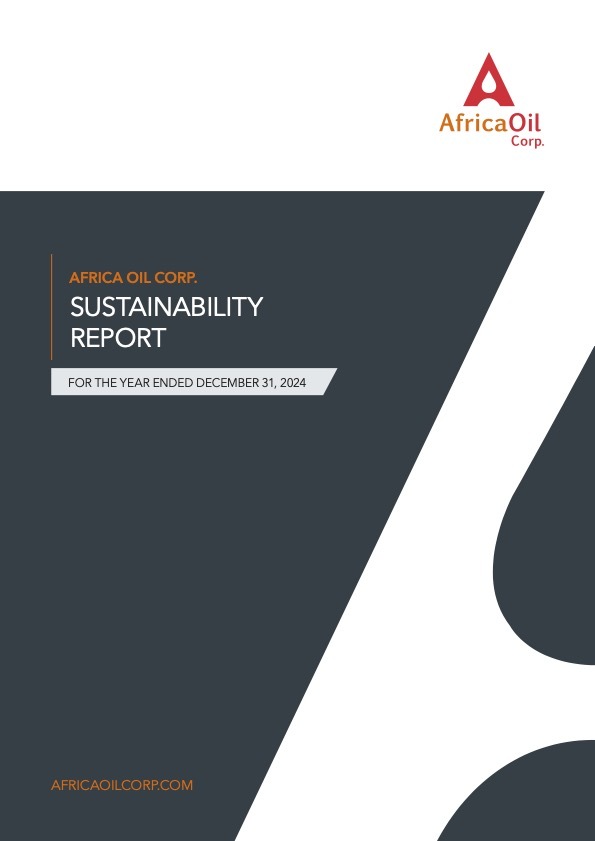 Africa Oil Corp. Sustainability Report 2024 Review